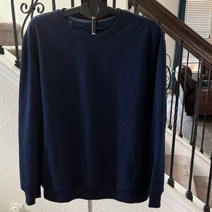 Izod Men's Deep Blue Crewneck Sweater